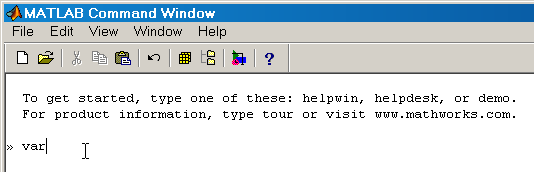 MatLab prompt